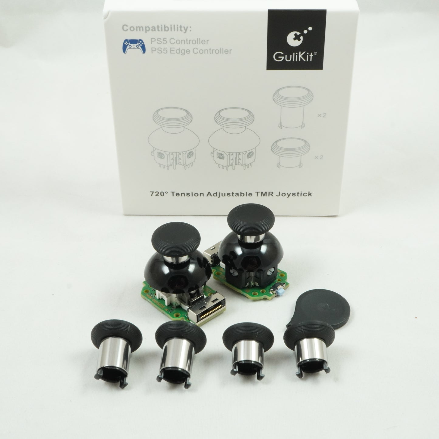 PS5 Dualsense Edge Stick Module x1 or x2 Ginfull Hall Effect, Favor, Gulikit TMR