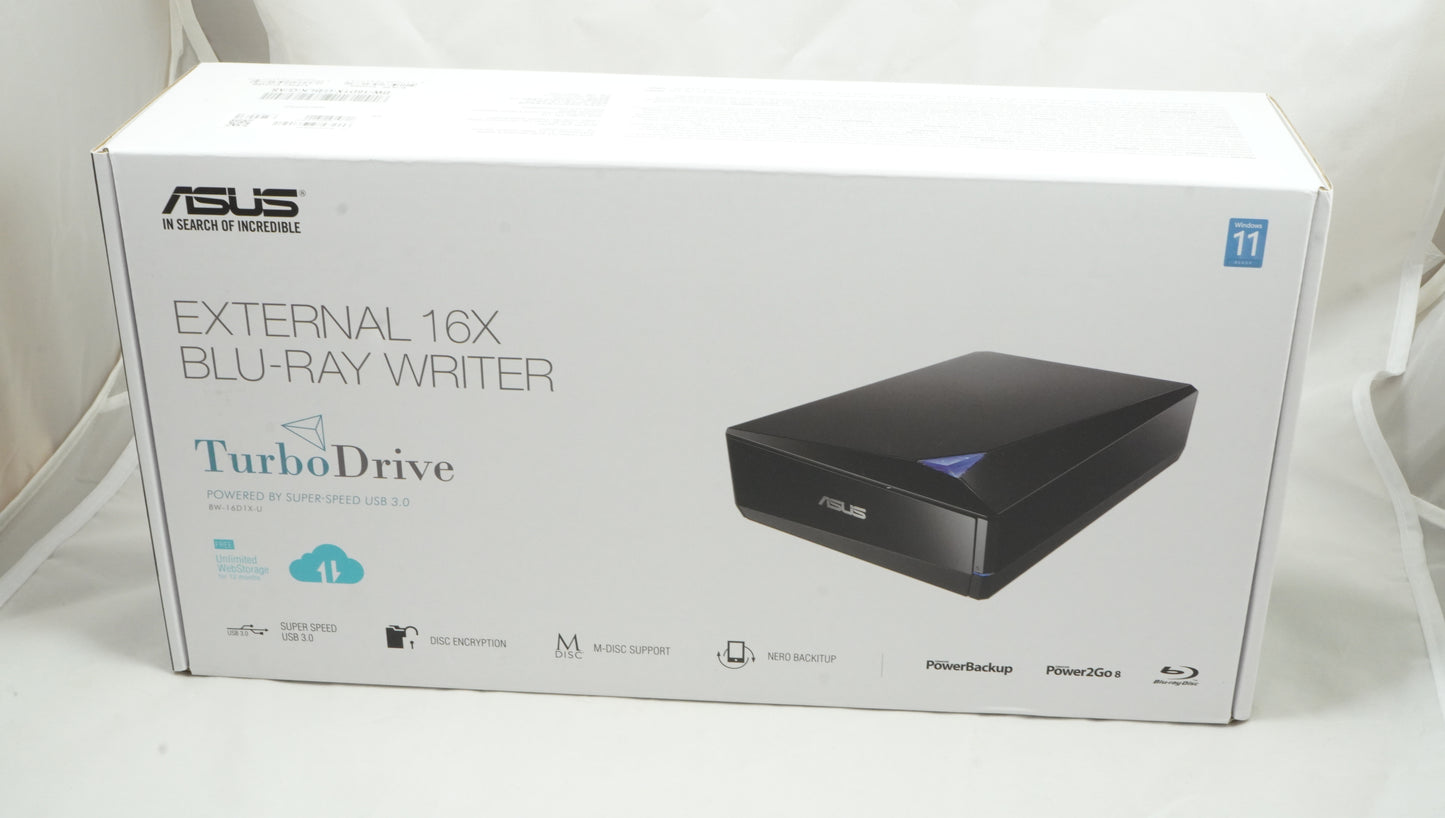 ASUS External Blu-ray 4K Ultra HD FRIENDLY UNLOCKED UHD Discs Firmware v1.02