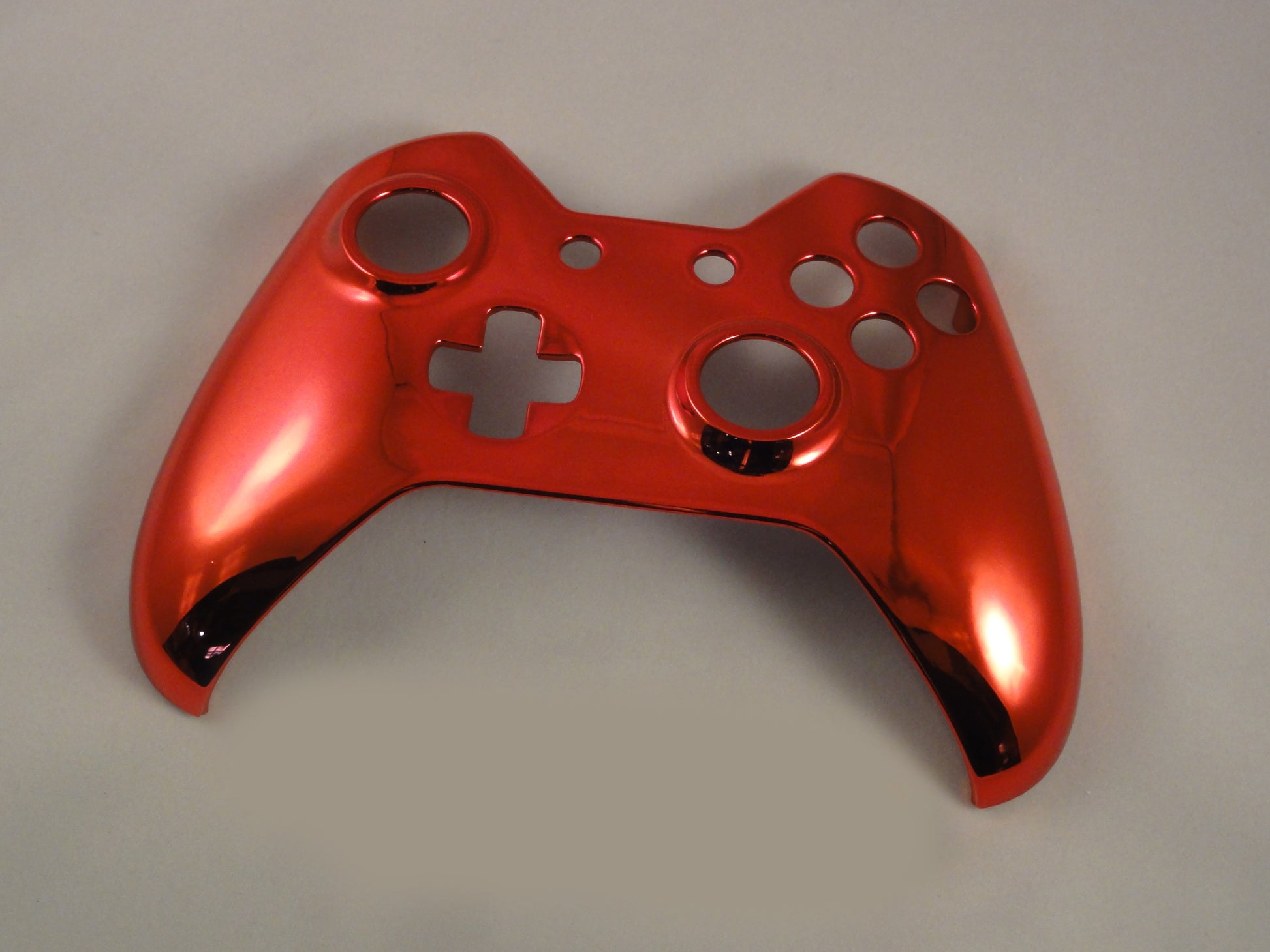 Chrome Red Front Shell For Xbox One Controller - 1537 and 1697 - Mike's Accessories and More