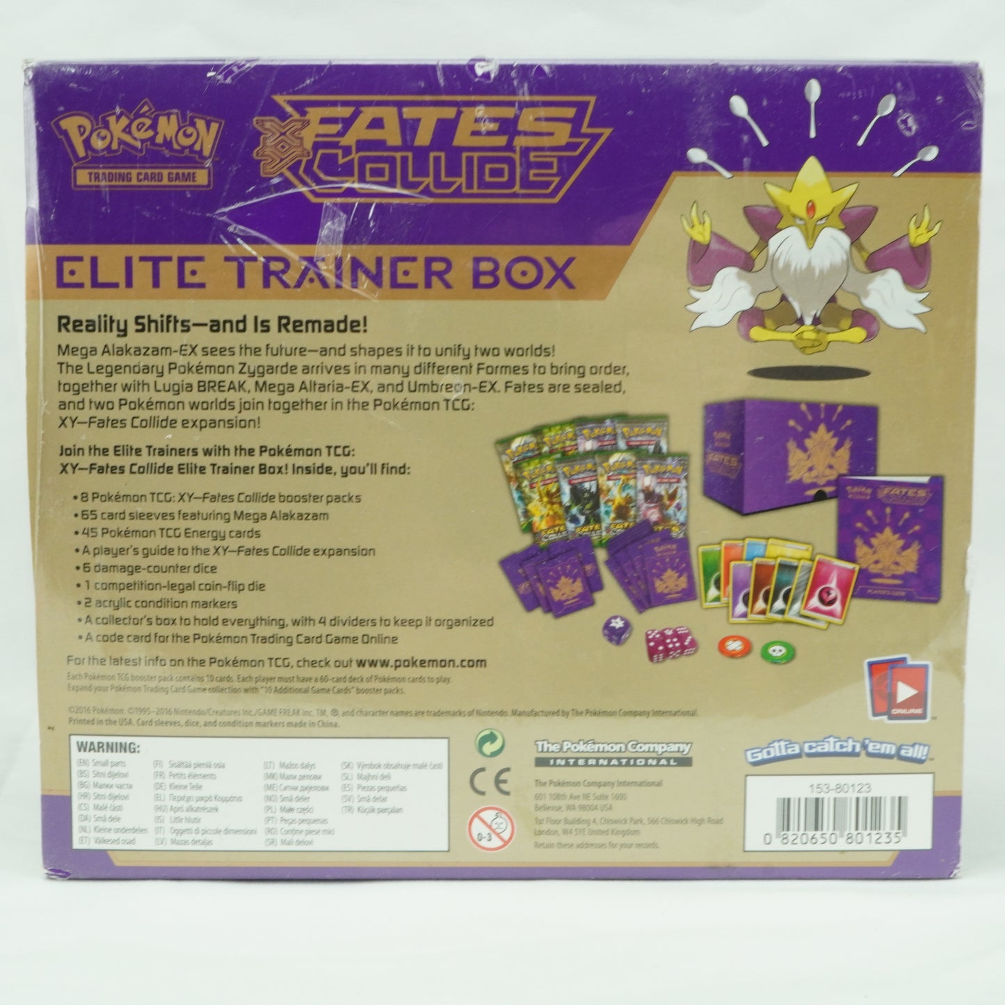 Pokemon XY - Fates Collide Elite Trainer Box - Mike's Accessories and More