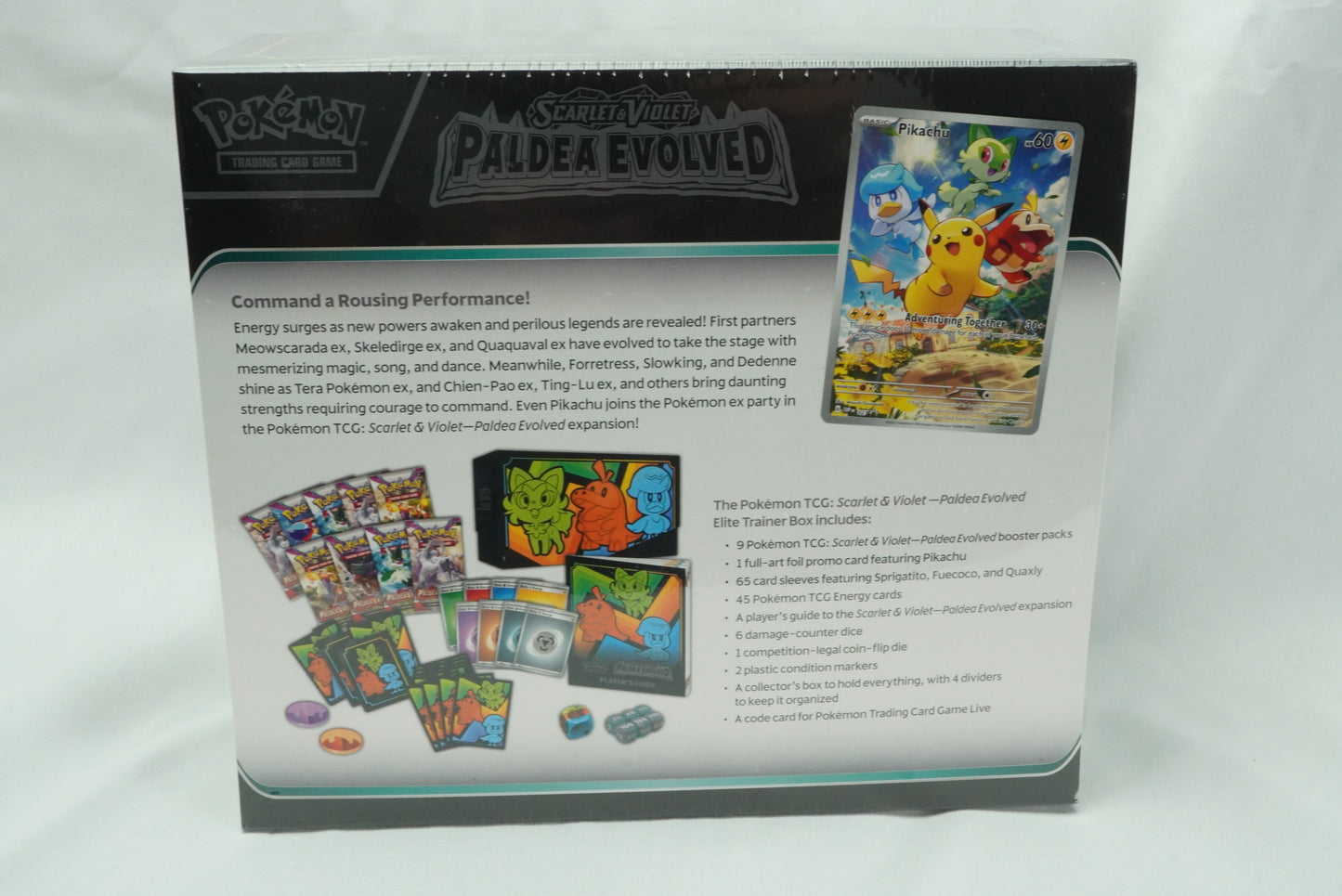 Pokemon XY - Paldea Evolved Elite Trainer Box