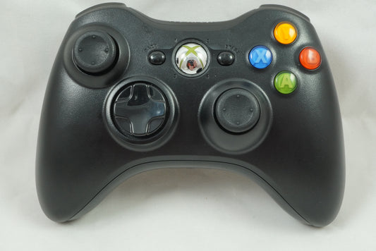 Halo 2 Double Shot, Black Microsoft Xbox 360 Wireless Controller - New Controller