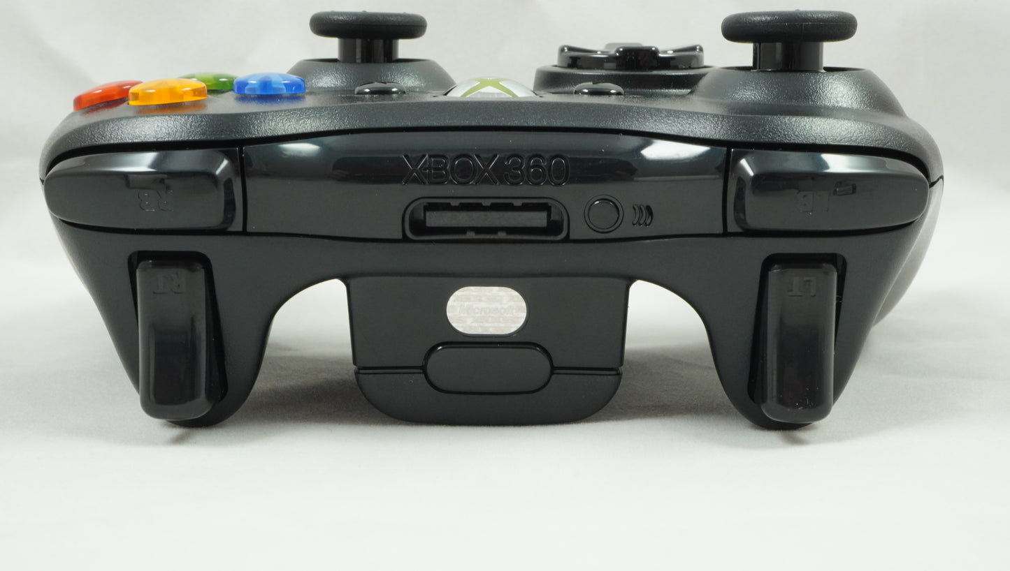 Halo 2 Double Shot, Black Microsoft Xbox 360 Wireless Controller - New Controller