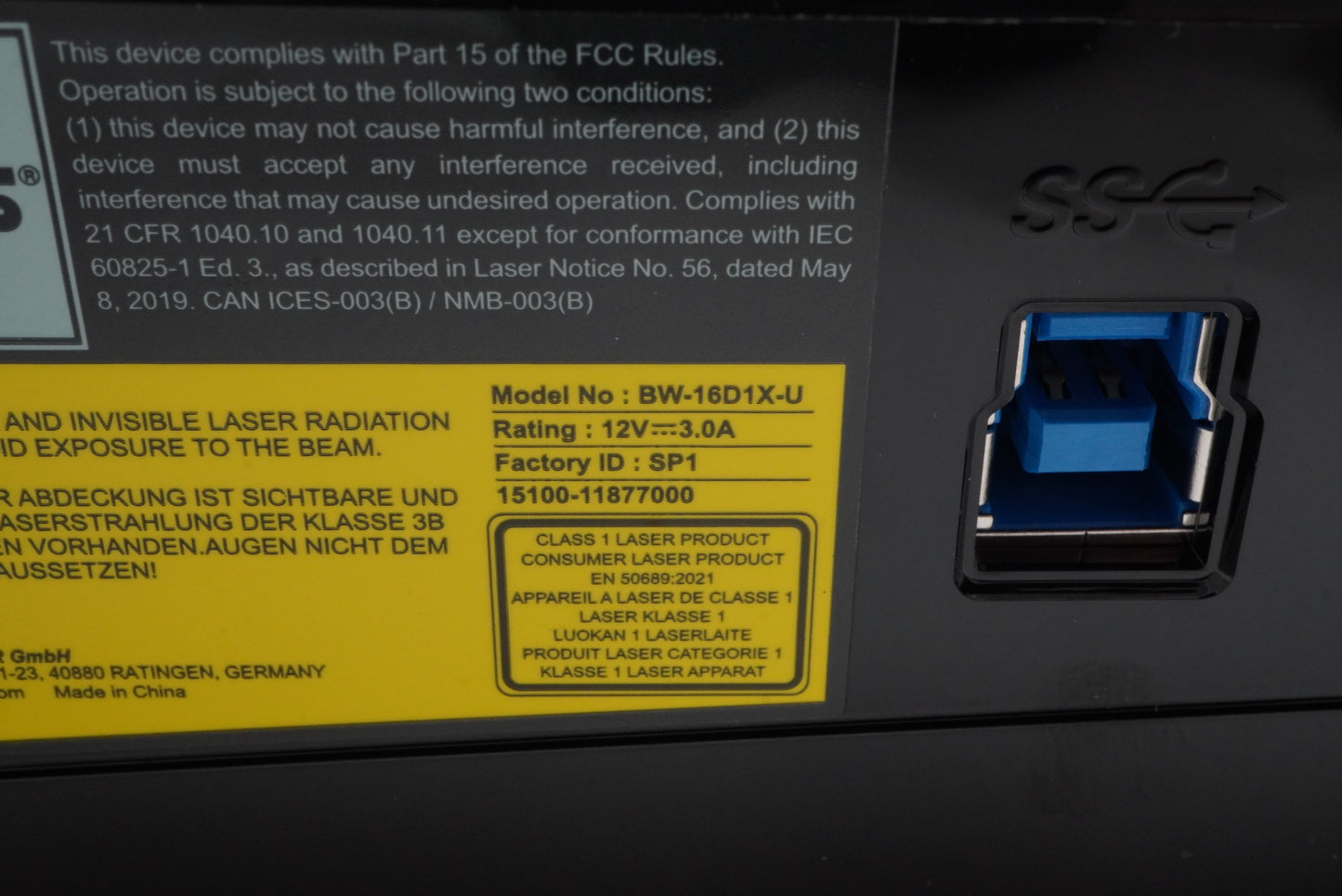 ASUS External Blu-ray 4K Ultra HD FRIENDLY UNLOCKED UHD Discs Firmware v1.02
