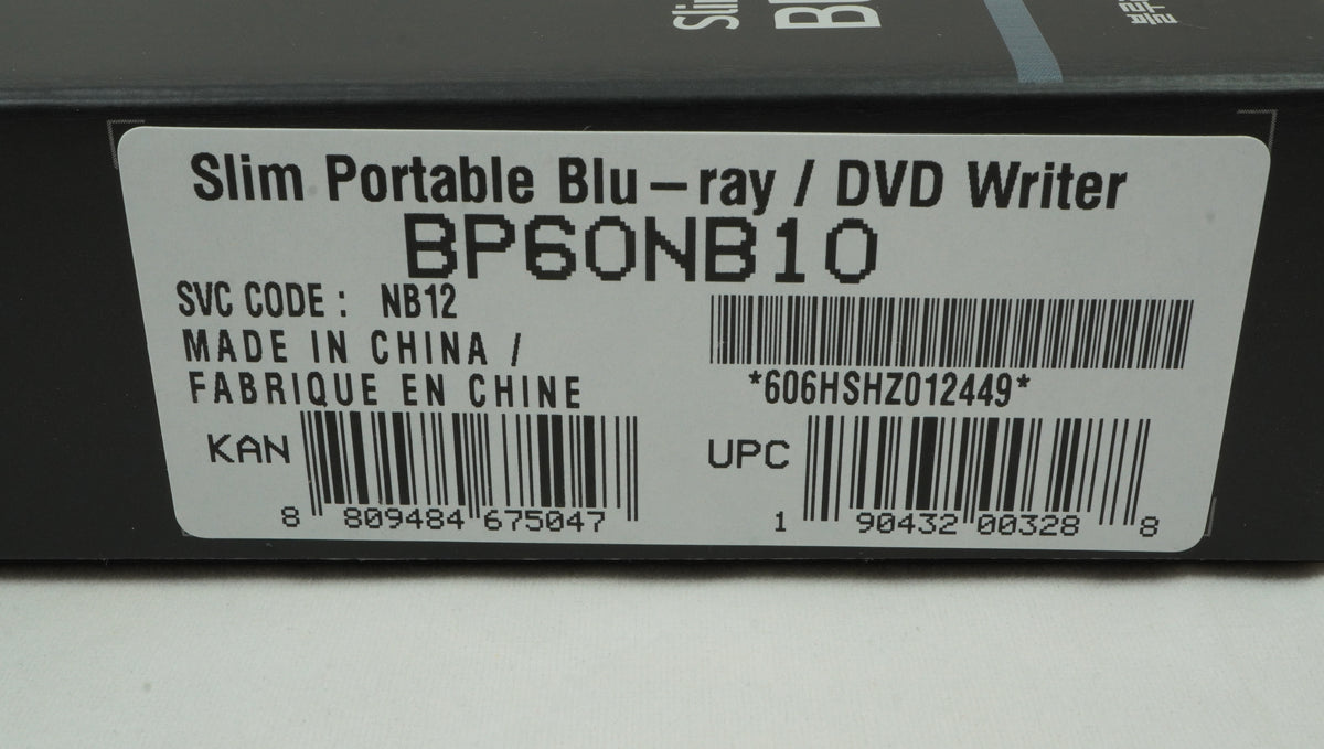 LG BP60NB10 External Slim 4K Ultra HD FRIENDLY UNLOCKED Firmware v1.02 MakeMKV