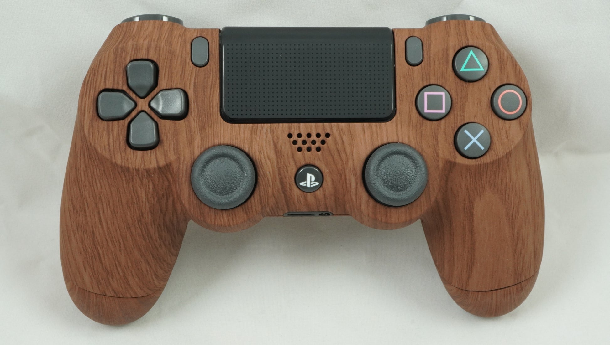 Full Wood Grain PS4 DualShock 4 Wireless Controller Playstation 4 - Mike's Accessories and More