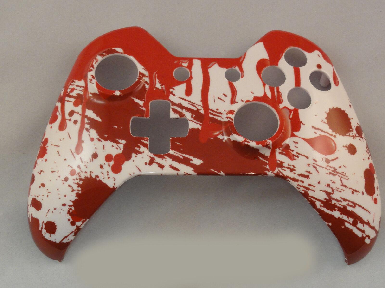 Routing Blood Hydro Dipped, Front Shell For Xbox One Controller - 1537 1697 - Mike's Accessories and More