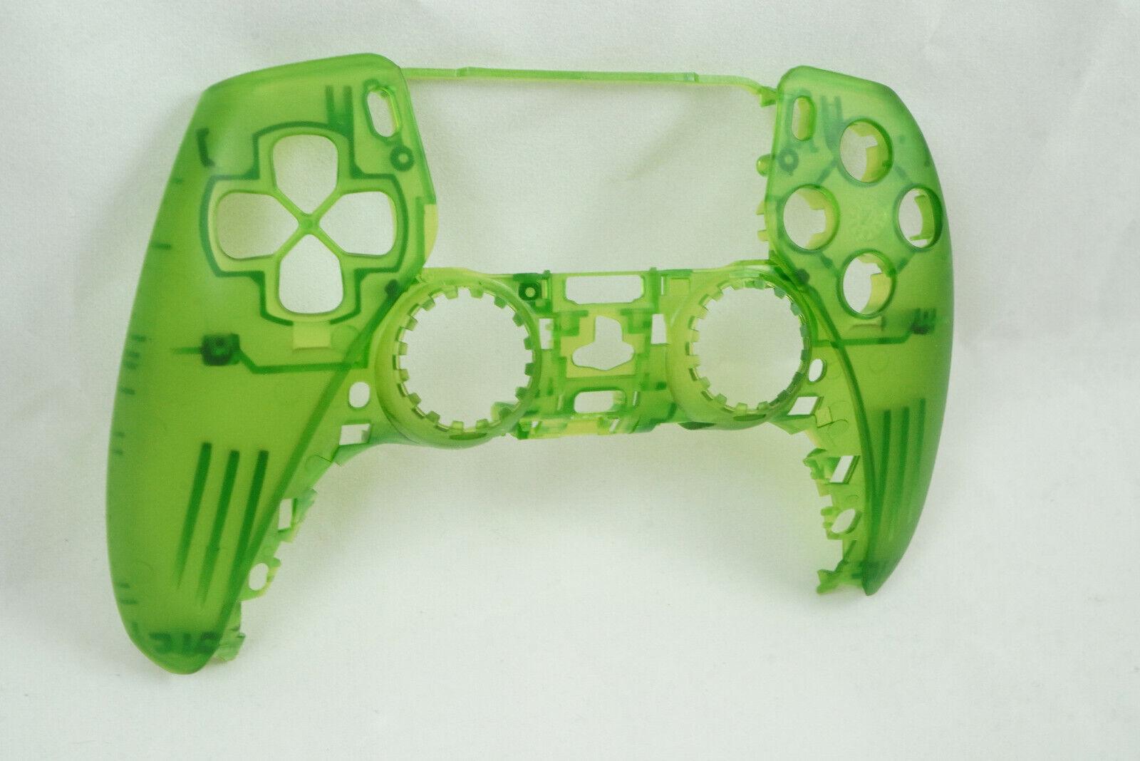 Transparent Green Front Shell For PS5 Controller Model CFI-ZCT1W - Mike's Accessories and More