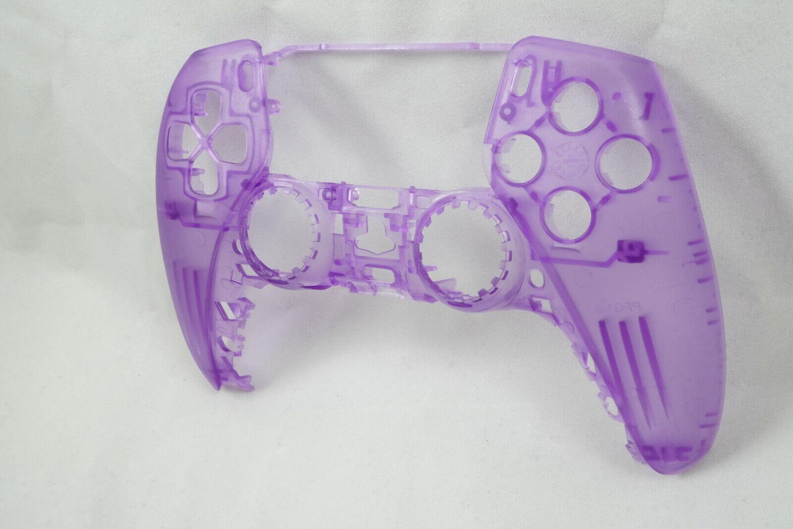 Transparent Purple Front Shell For PS5 Controller Model CFI-ZCT1W - Mike's Accessories and More