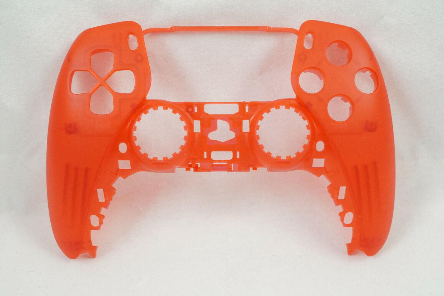 Transparent Red Front Shell For PS5 Controller Model CFI-ZCT1W - Mike's Accessories and More