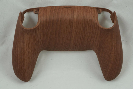 Wooden Grain Soft Touch Back Shell For PS5 Controller Model CFI-ZCT1W - Mike's Accessories and More