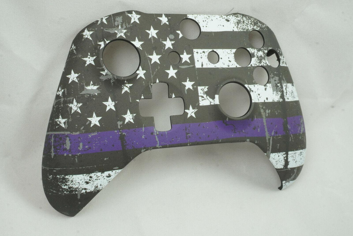 Purple Stripe Flag Soft Touch Front Shell For Xbox One S Controller Model 1708 - Mike's Accessories and More