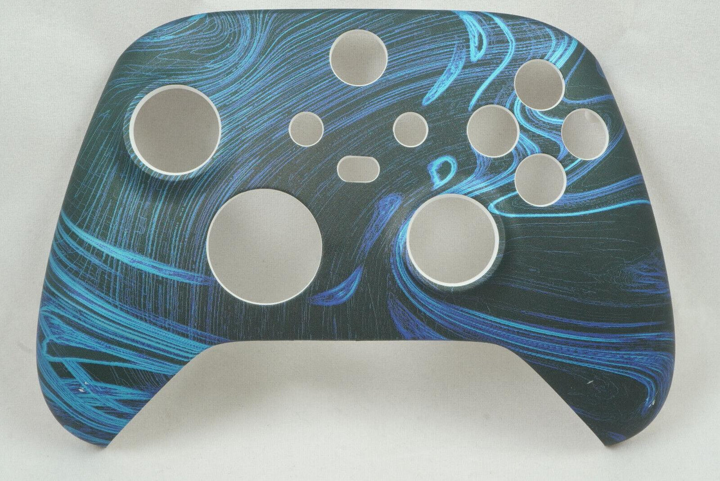 Blue Swirl Soft Touch Front Shell Xbox One Series Controller Model 1914 - Mike's Accessories and More