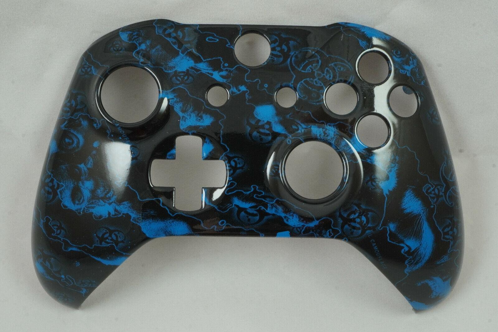 Blue Zombie Front Shell For Xbox One S Controller Model 1708 - Mike's Accessories and More