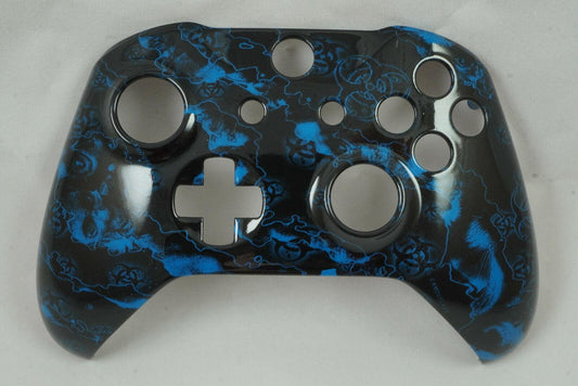 Blue Zombie Front Shell For Xbox One S Controller Model 1708 - Mike's Accessories and More