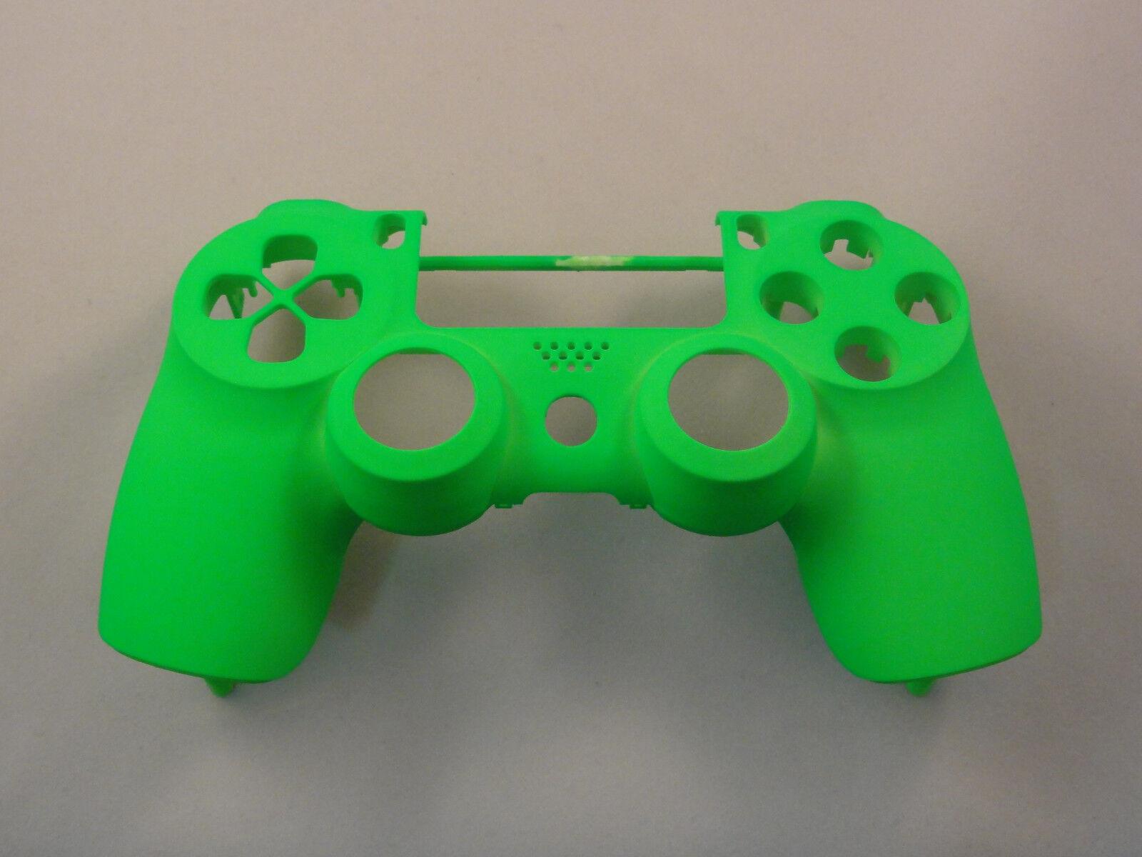 Neon Green Front Face Shell For PS4 Controller - New  - For current gen - Mike's Accessories and More