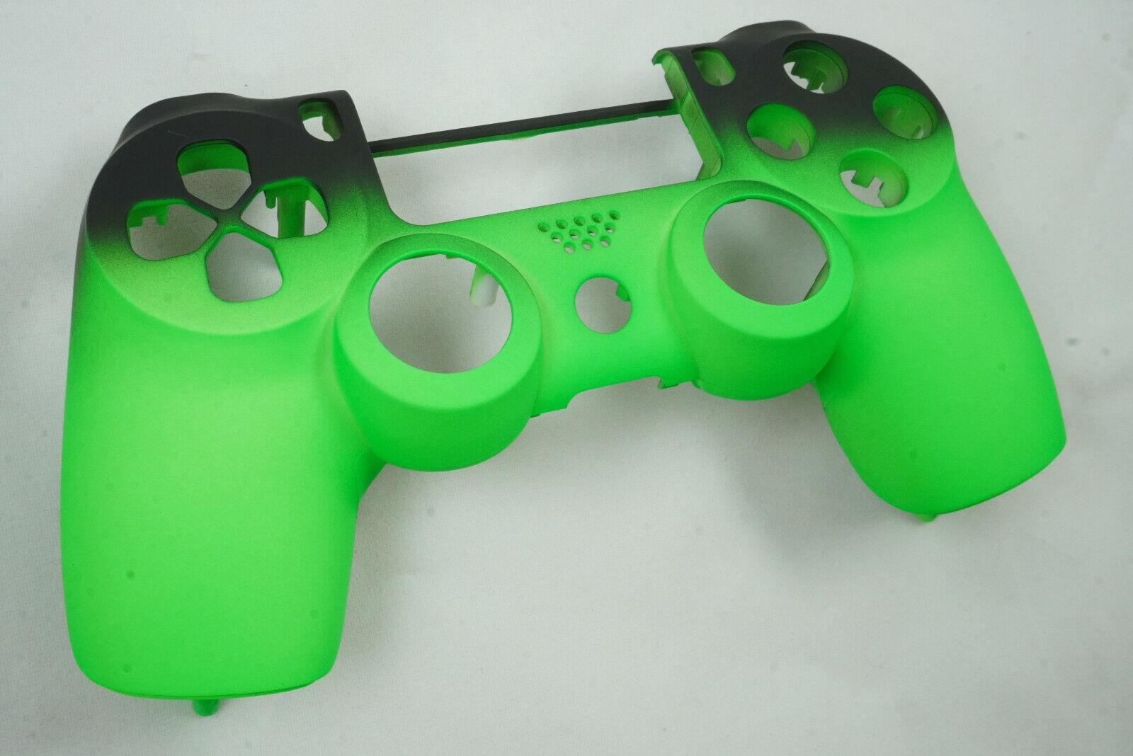 Green Fade Soft Touch Front Face Shell For PS4 Controller - New For current gen - Mike's Accessories and More