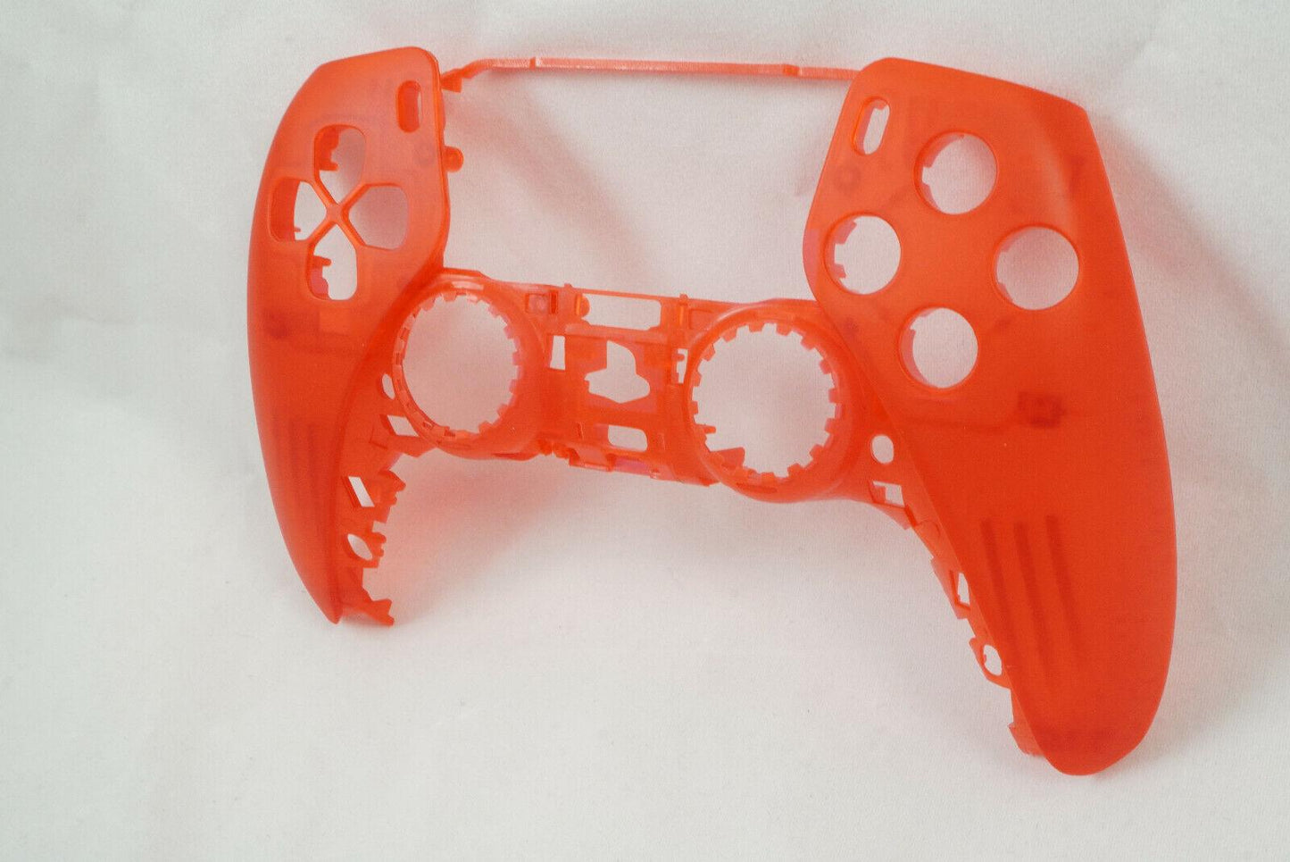 Transparent Red Front Shell For PS5 Controller Model CFI-ZCT1W - Mike's Accessories and More