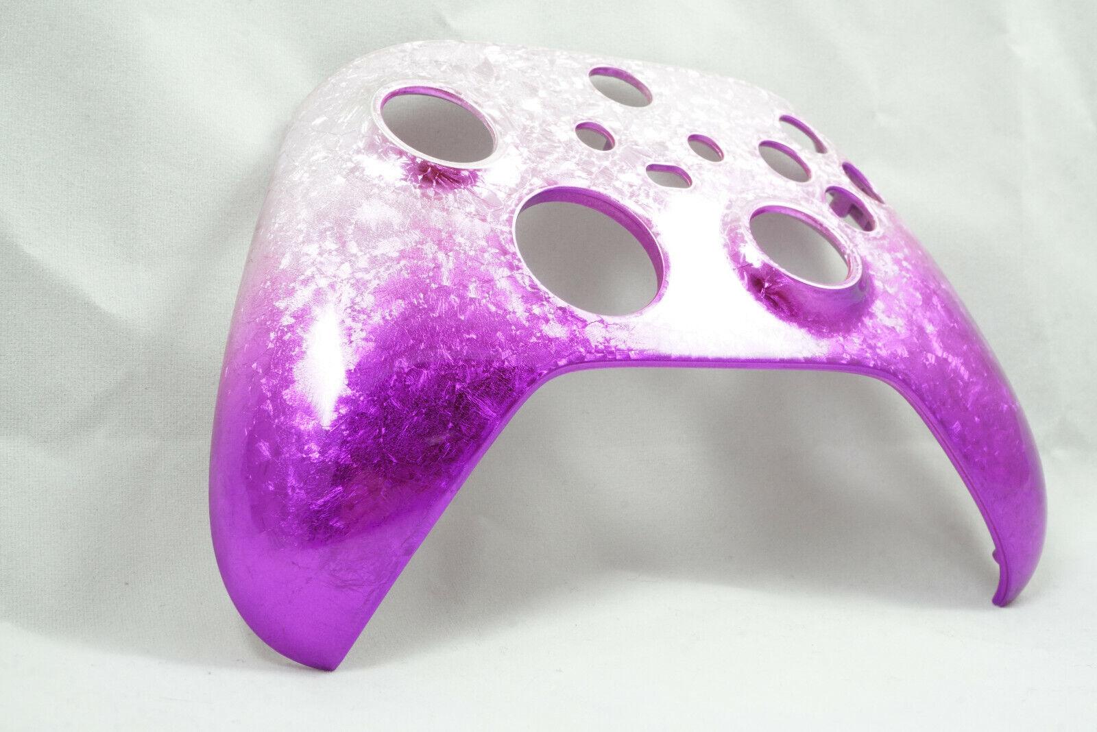 Ice Flake Magenta Front Shell Xbox One Series Controller Model 1914 - Mike's Accessories and More