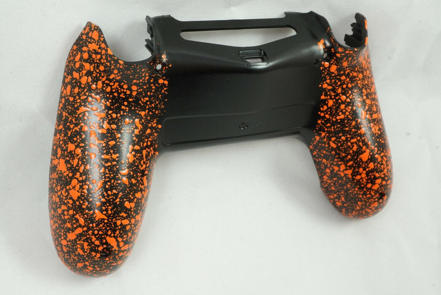 Orange Textured Non-slip Back Shell For PS4 Controller - New - For current gen - Mike's Accessories and More