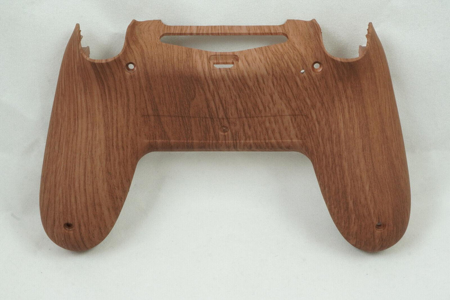 Wooden Grain Soft Touch Back Replacement Shell For PS4 Controller - Mike's Accessories and More