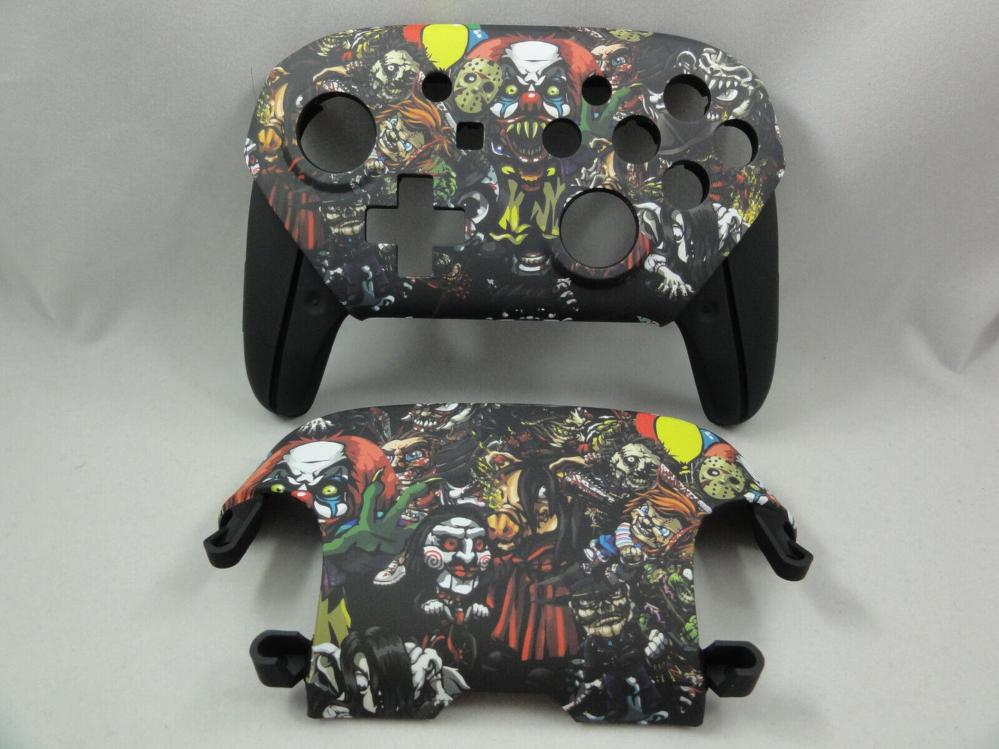 Halloween Party Soft Touch Front & Back Shell for Nintendo Switch Pro Controller - Mike's Accessories and More