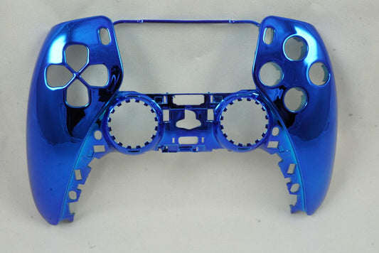 Chrome Blue Front Shell For PS5 Controller Model CFI-ZCT1W - Mike's Accessories and More