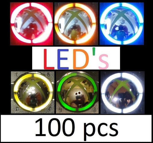 Xbox 360 controller LED Ring Of Light Mod Kit 100pc - Pick color(s) you want - Mike's Accessories and More