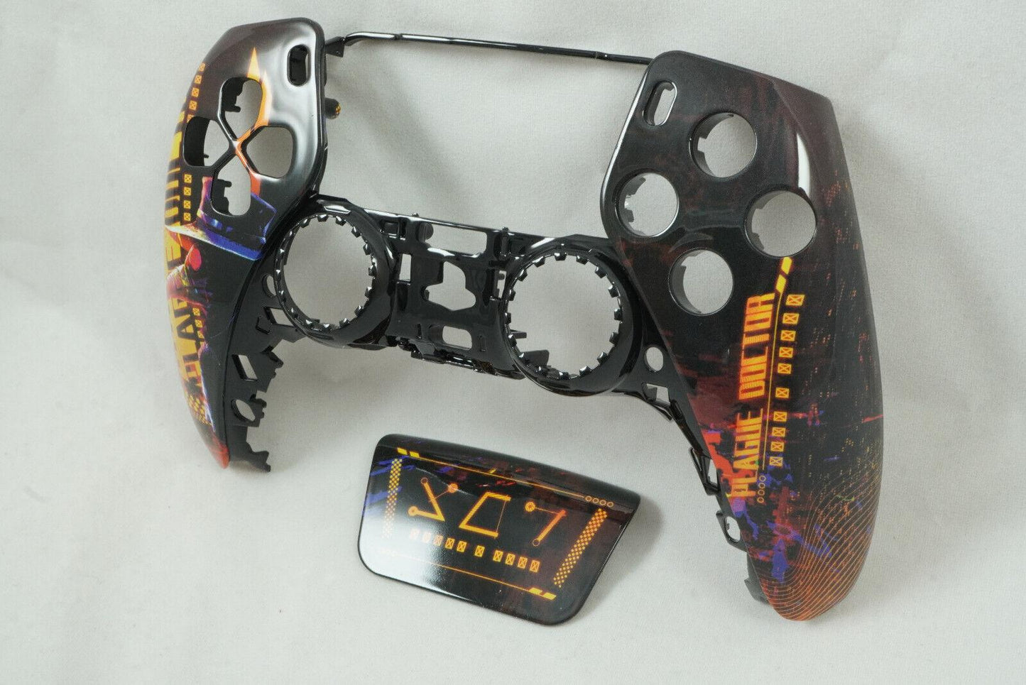 Cyber Plague Front Shell + Touch Pad PS5 Controller Model CFI-ZCT1W - Mike's Accessories and More