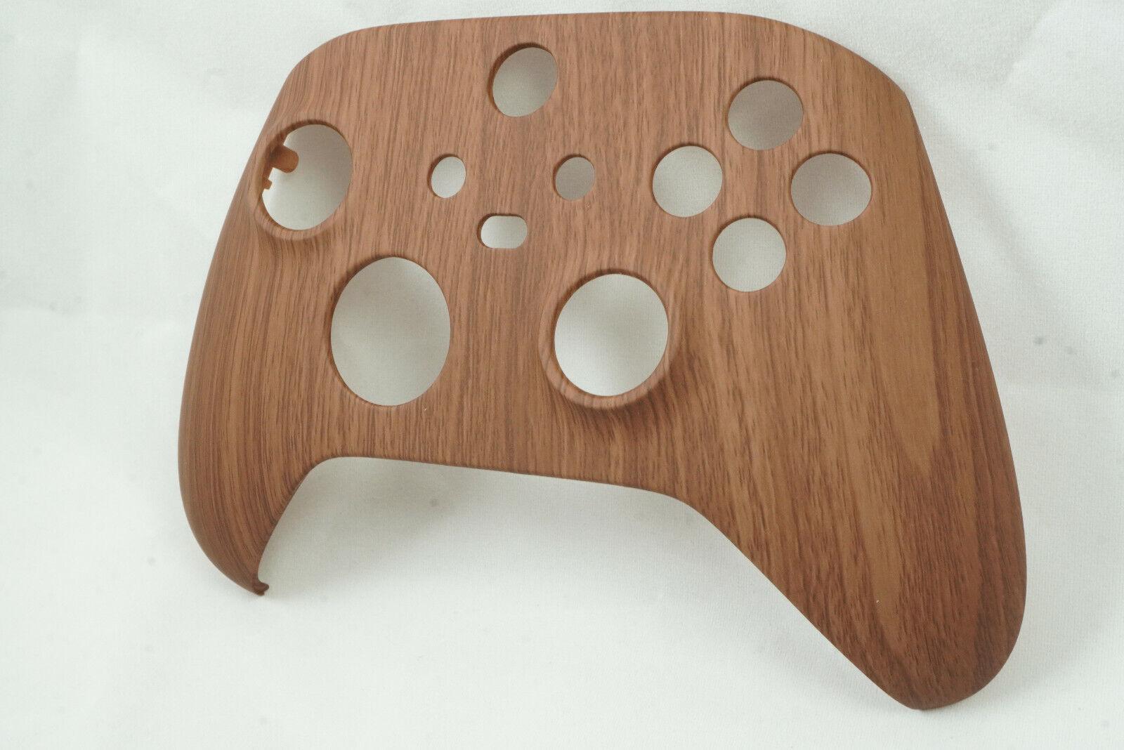 Wooden Grain Soft Touch Front Shell Xbox One Series Controller Model 1914 - Mike's Accessories and More