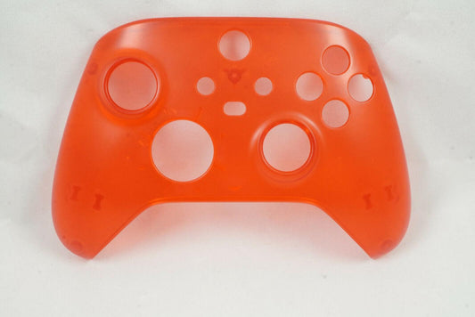 Transparent Red Front Shell Xbox One Series Controller Model 1914 - Mike's Accessories and More