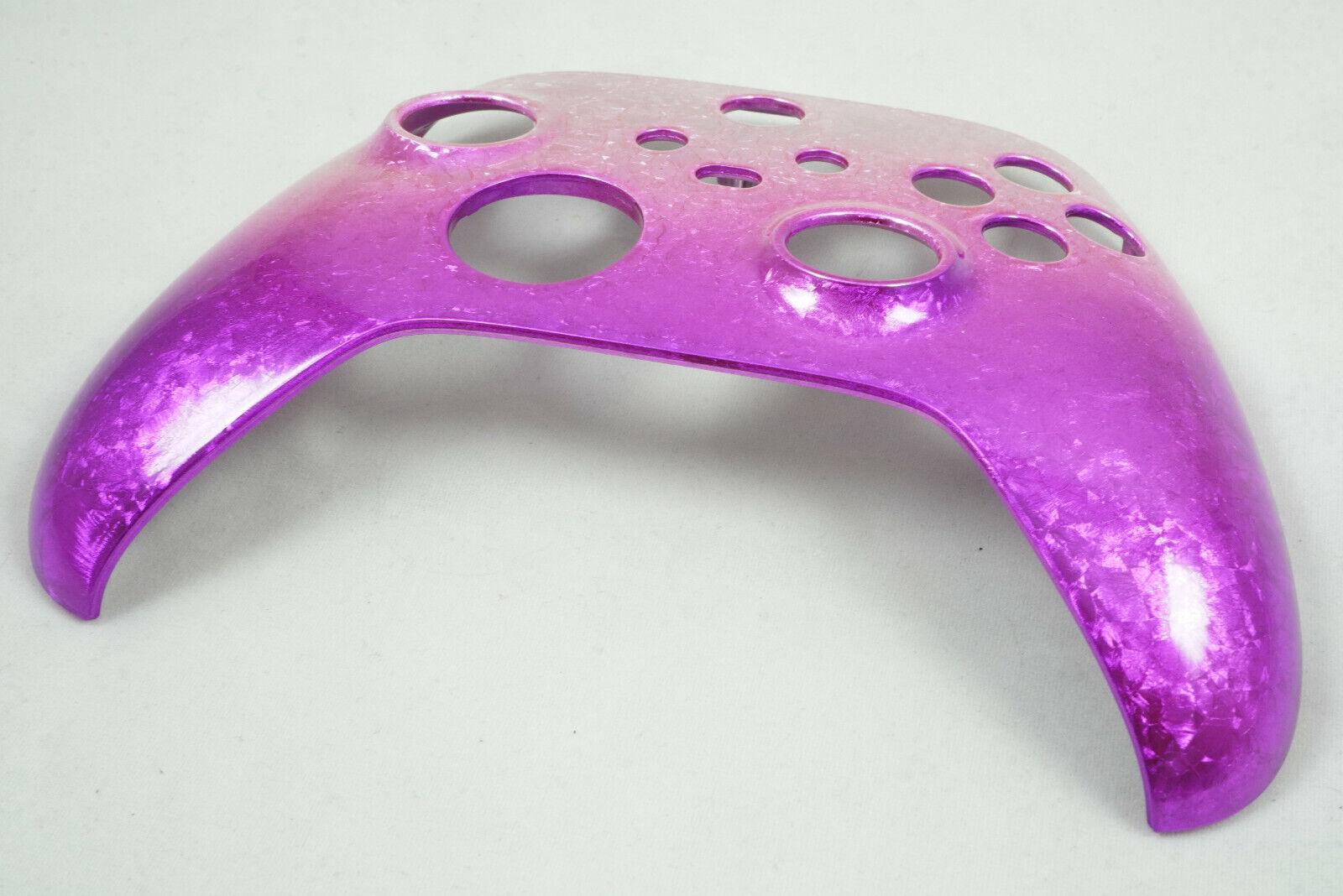 Ice Flake Magenta Front Shell Xbox One Series Controller Model 1914 - Mike's Accessories and More