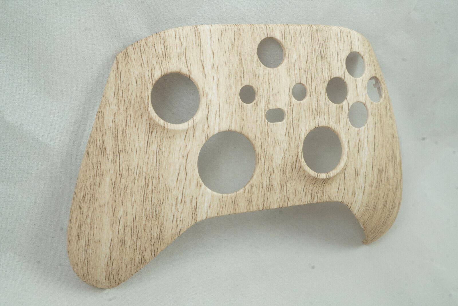 Pine Wood Grain Soft Touch Front Shell Xbox One Series Controller Model 1914 - Mike's Accessories and More