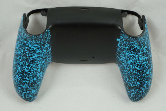 Blue Textured Non-slip Back Shell For PS5 Controller Model CFI-ZCT1W - Mike's Accessories and More