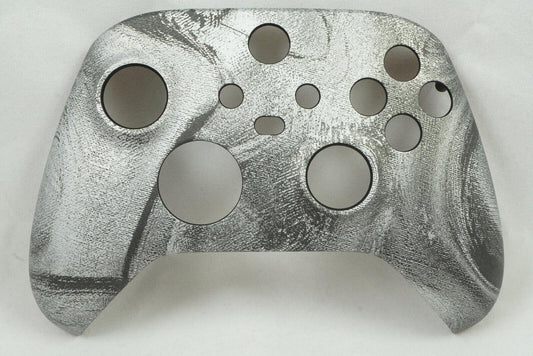 Silver Wave Soft Touch Front Shell Xbox One Series Controller Model 1914 - Mike's Accessories and More