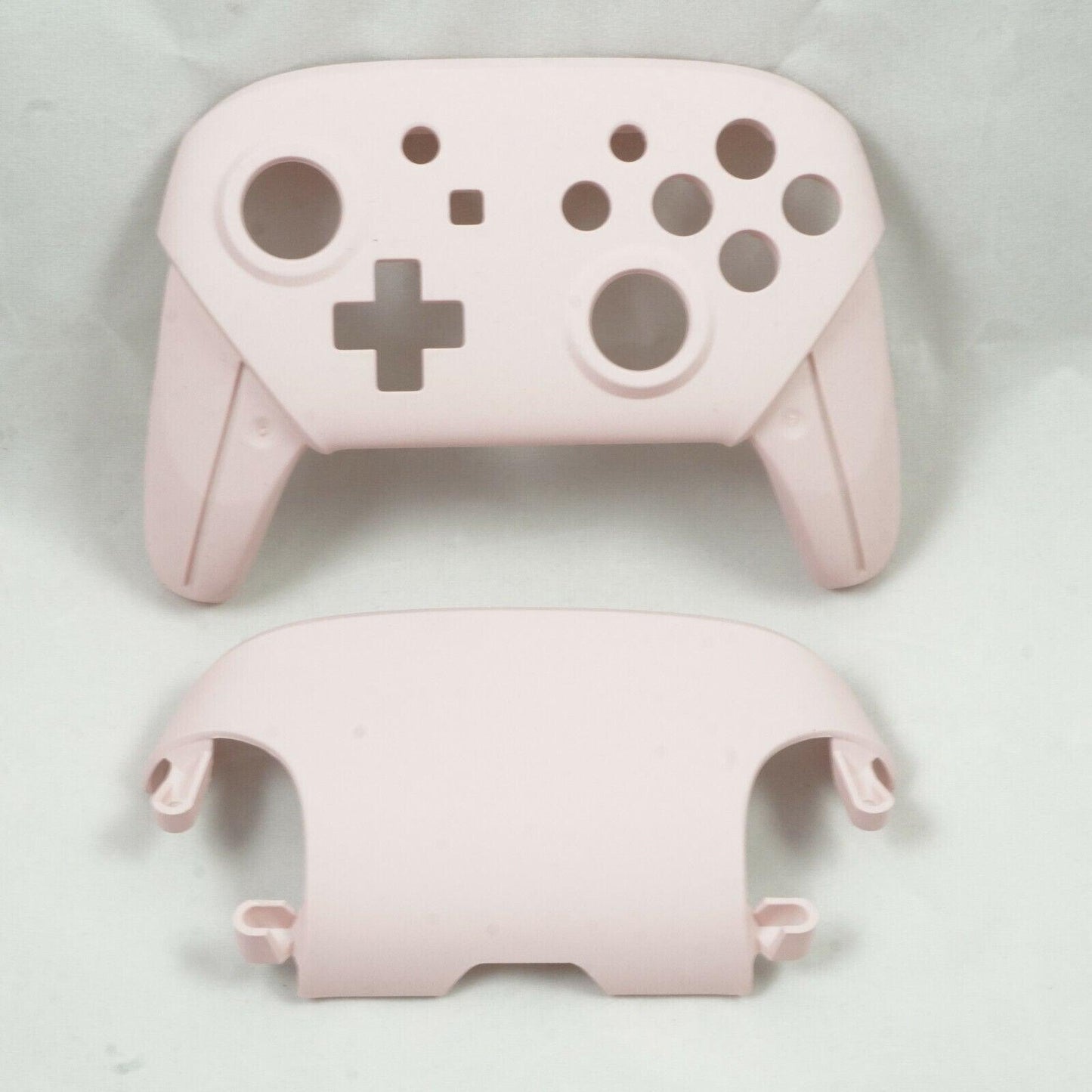 Light Pink Soft Touch Front & Back Shell, Nintendo Switch Pro Controller - Mike's Accessories and More