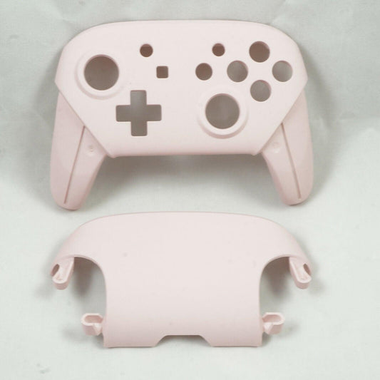 Light Pink Soft Touch Front & Back Shell, Nintendo Switch Pro Controller - Mike's Accessories and More