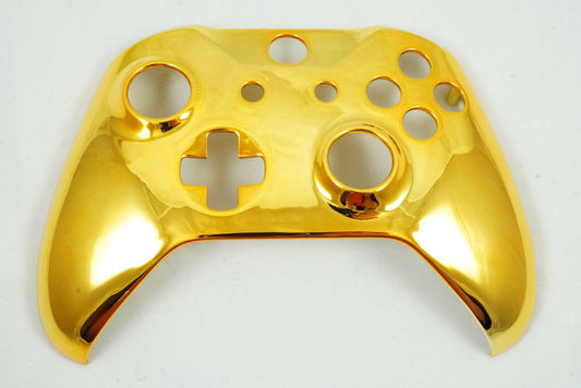 Chrome Gold Front Shell For Xbox One S Controller - Model 1708 - Mike's Accessories and More