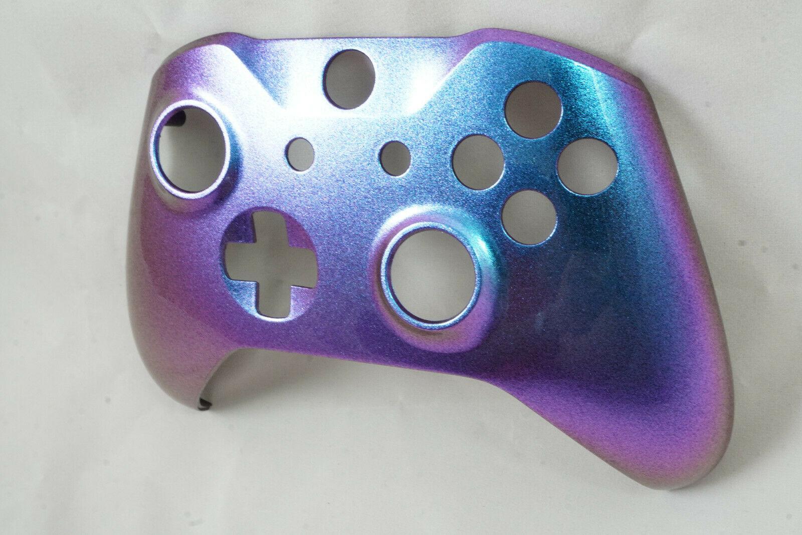 Chameleon Blue Purple Front Shell Xbox One S Controller Model 1708 - Mike's Accessories and More