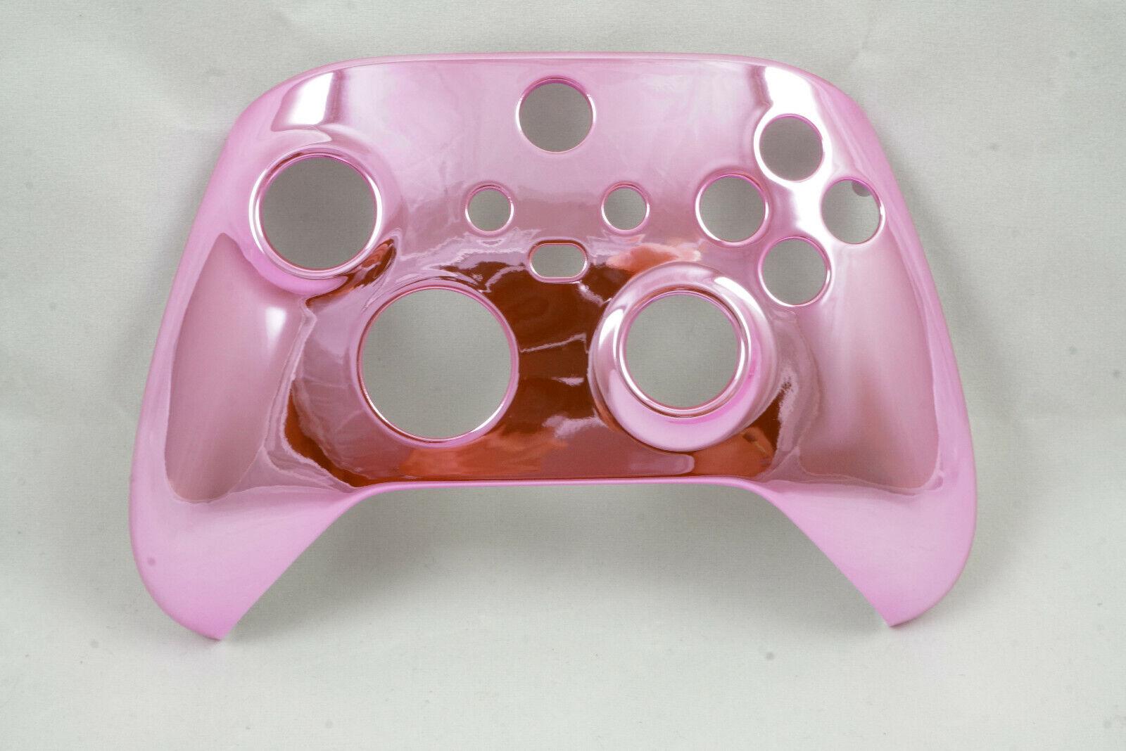 Chrome Pink Front Shell Xbox One Series Controller Model 1914 - Mike's Accessories and More