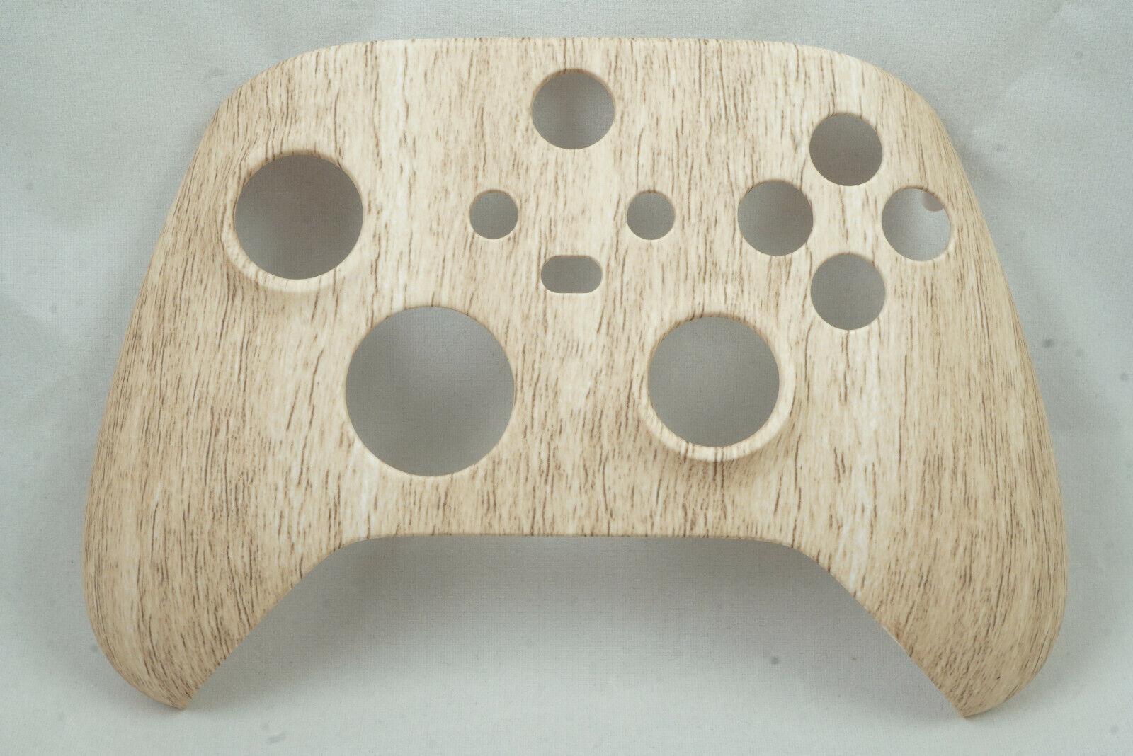 Pine Wood Grain Soft Touch Front Shell Xbox One Series Controller Model 1914 - Mike's Accessories and More