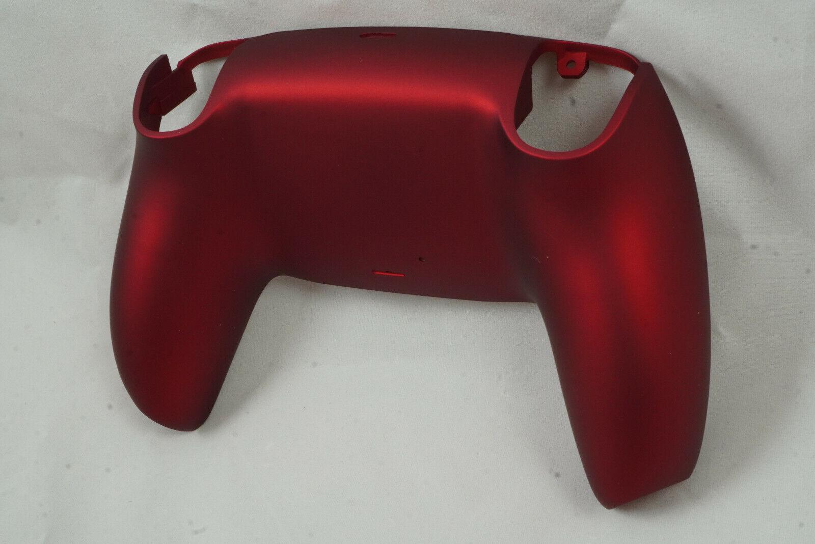 Red Soft Touch Back Shell For PS5 Controller Model CFI-ZCT1W - Mike's Accessories and More