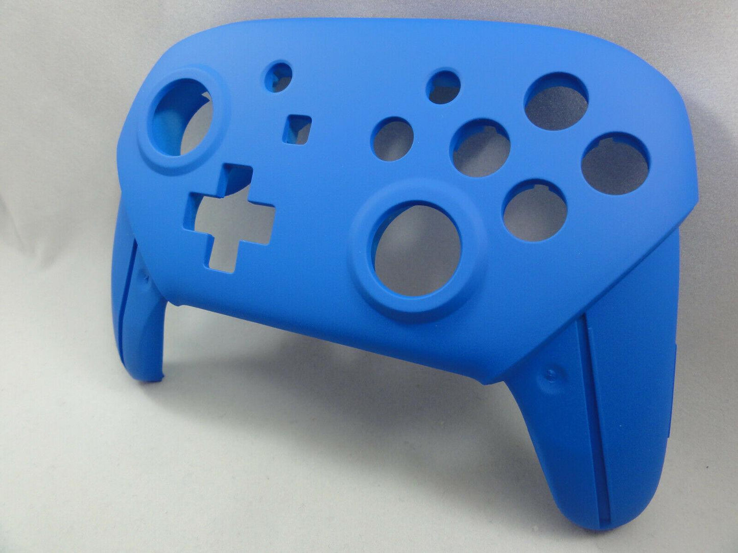 Blue Soft Touch Front & Back Shell for Nintendo Switch Pro Controller New - Mike's Accessories and More