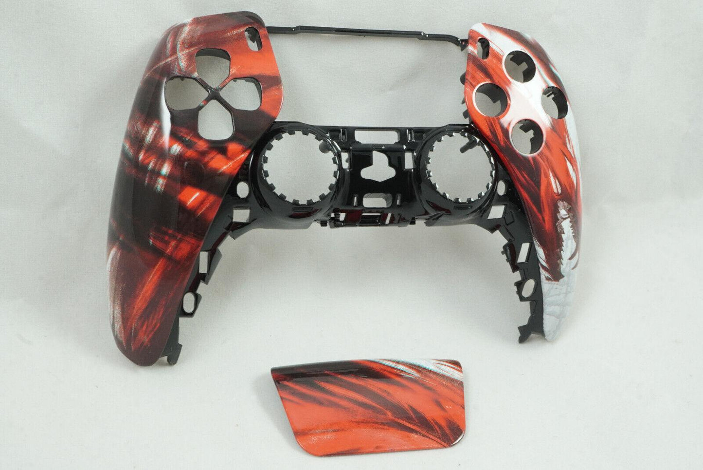 Red Dragon Front Shell + Touch Pad PS5 Controller Model CFI-ZCT1W - Mike's Accessories and More