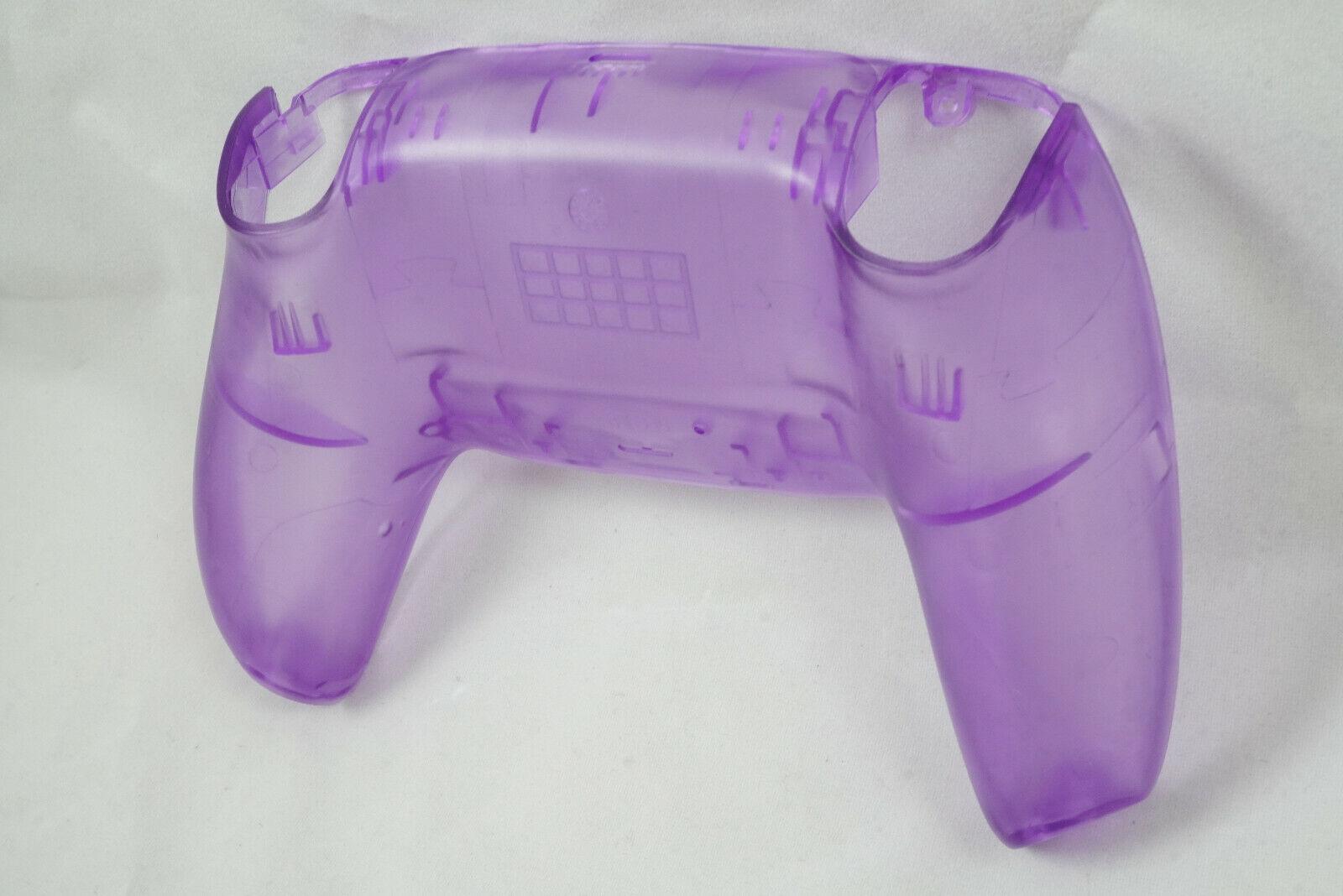 Transparent Purple Back Shell For PS5 Controller Model CFI-ZCT1W - Mike's Accessories and More