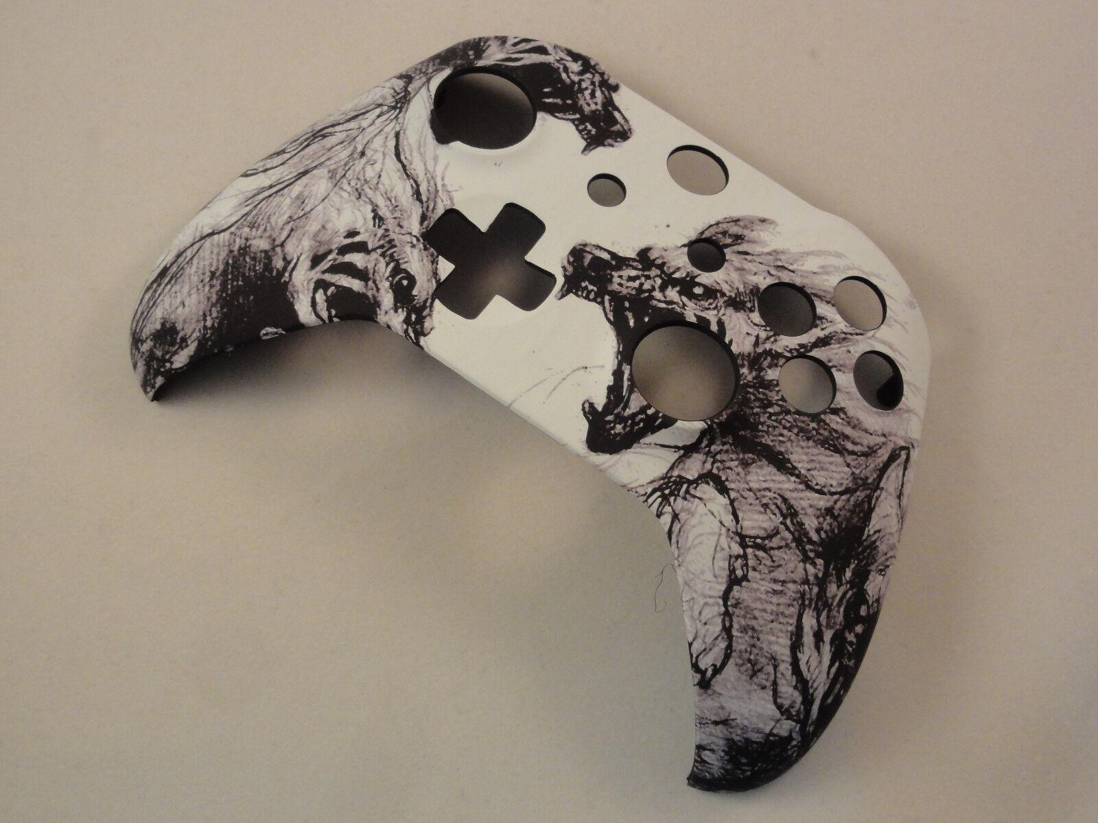 Spirit of the Wolf Soft Touch Front Shell For Xbox One S Controller Model 1708 - Mike's Accessories and More