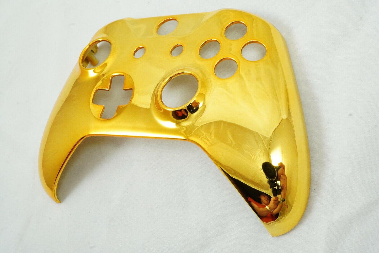 Chrome Gold Front Shell For Xbox One S Controller - Model 1708 - Mike's Accessories and More