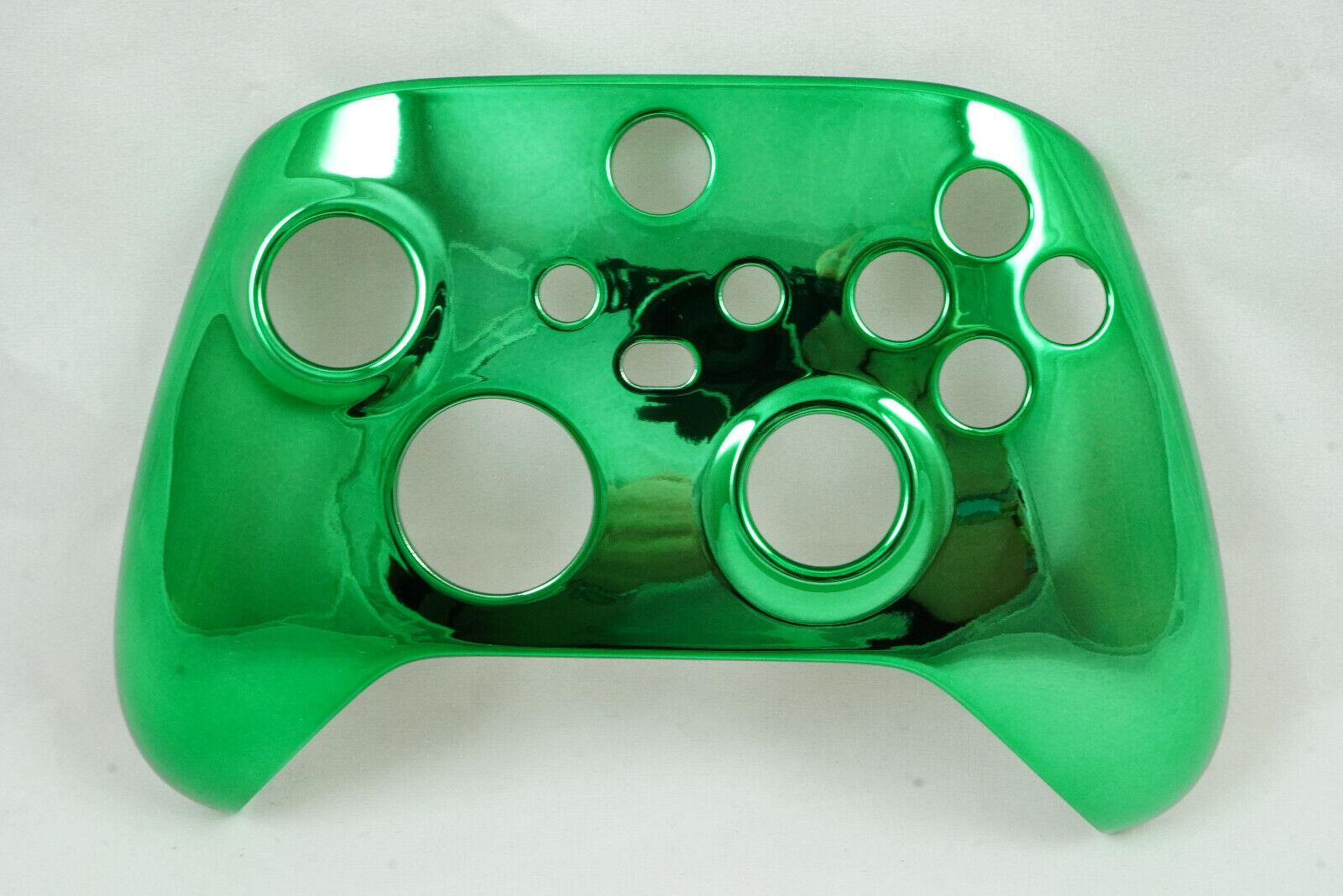 Chrome Green Front Shell Xbox One Series Controller Model 1914 - Mike's Accessories and More