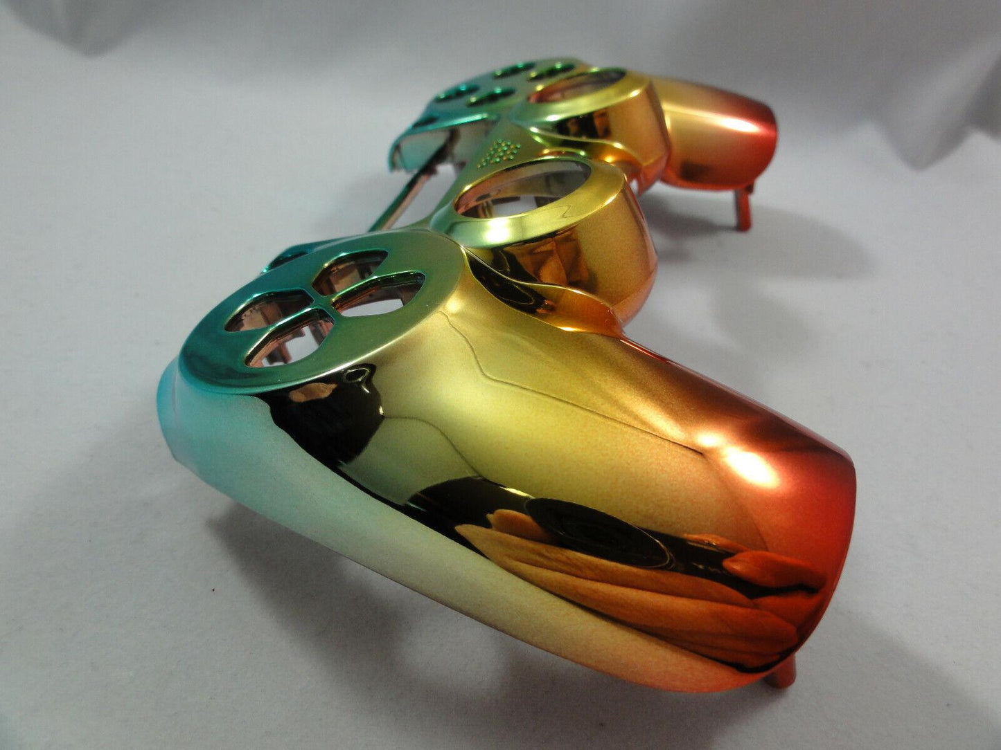 Green Gold Red Front Face Shell For PS4 Controller - New - For current gen - Mike's Accessories and More