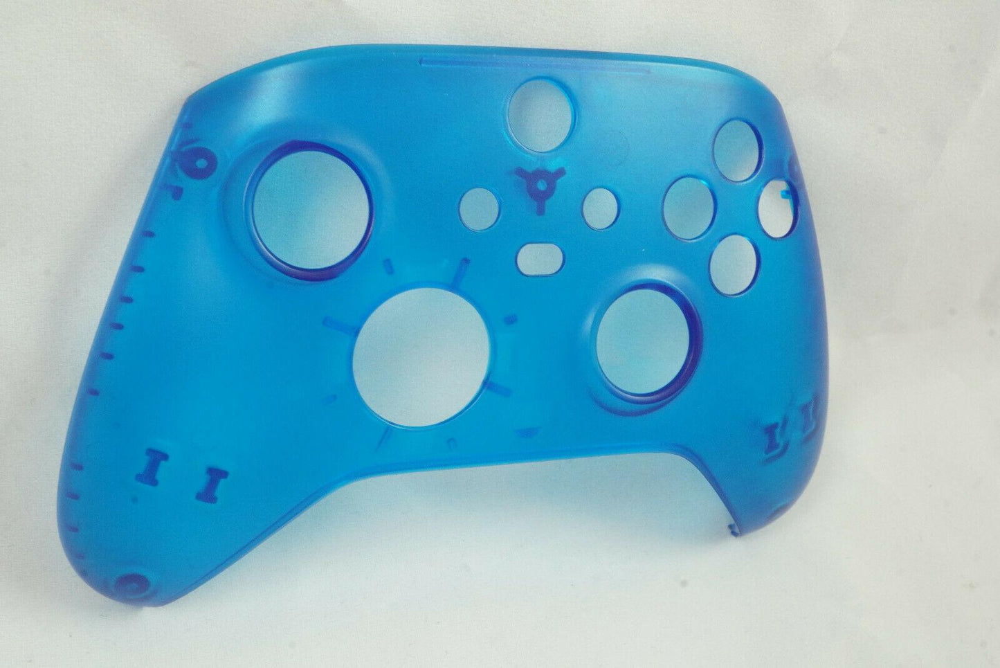 Transparent Blue Front Shell Xbox One Series Controller Model 1914 - Mike's Accessories and More